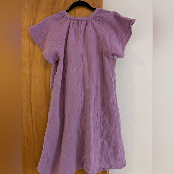 Universal Thread Lavender Casual Gauze Dress - Picture 2 of 7